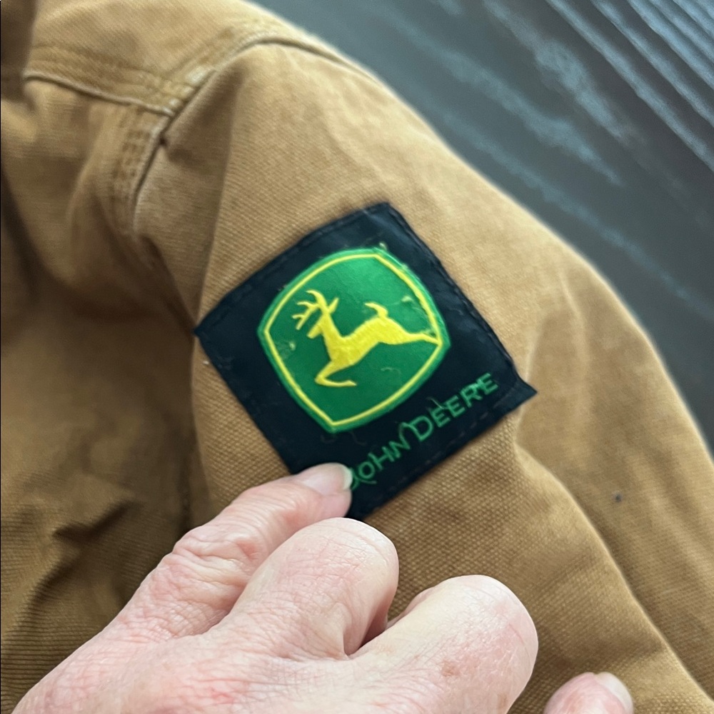 John Deere Tan Kids Jacket - Picture 4 of 12